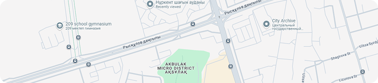 Карта расположения